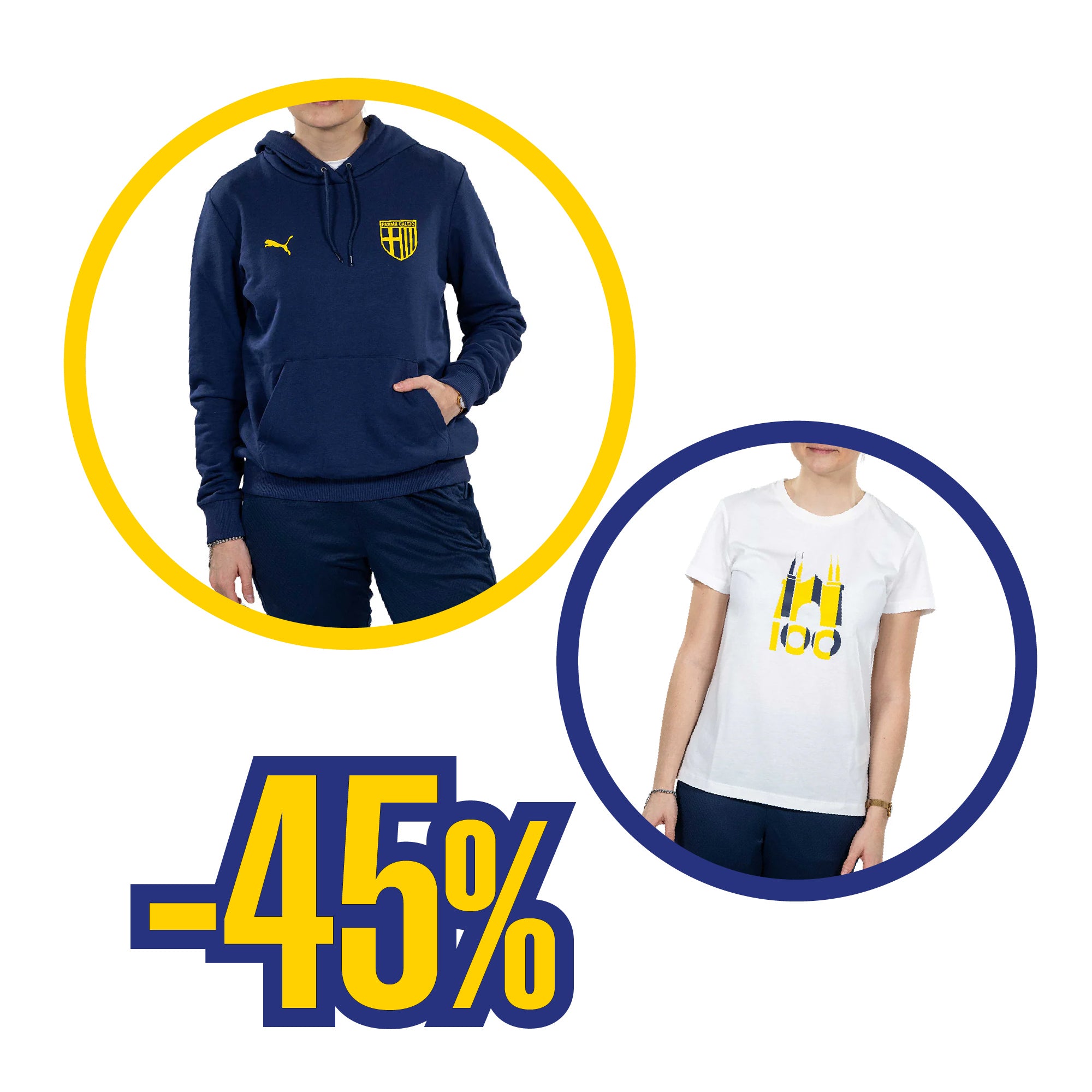 パーカーセット TARDINI 100 + Tシャツ TARDINI 100 レディース