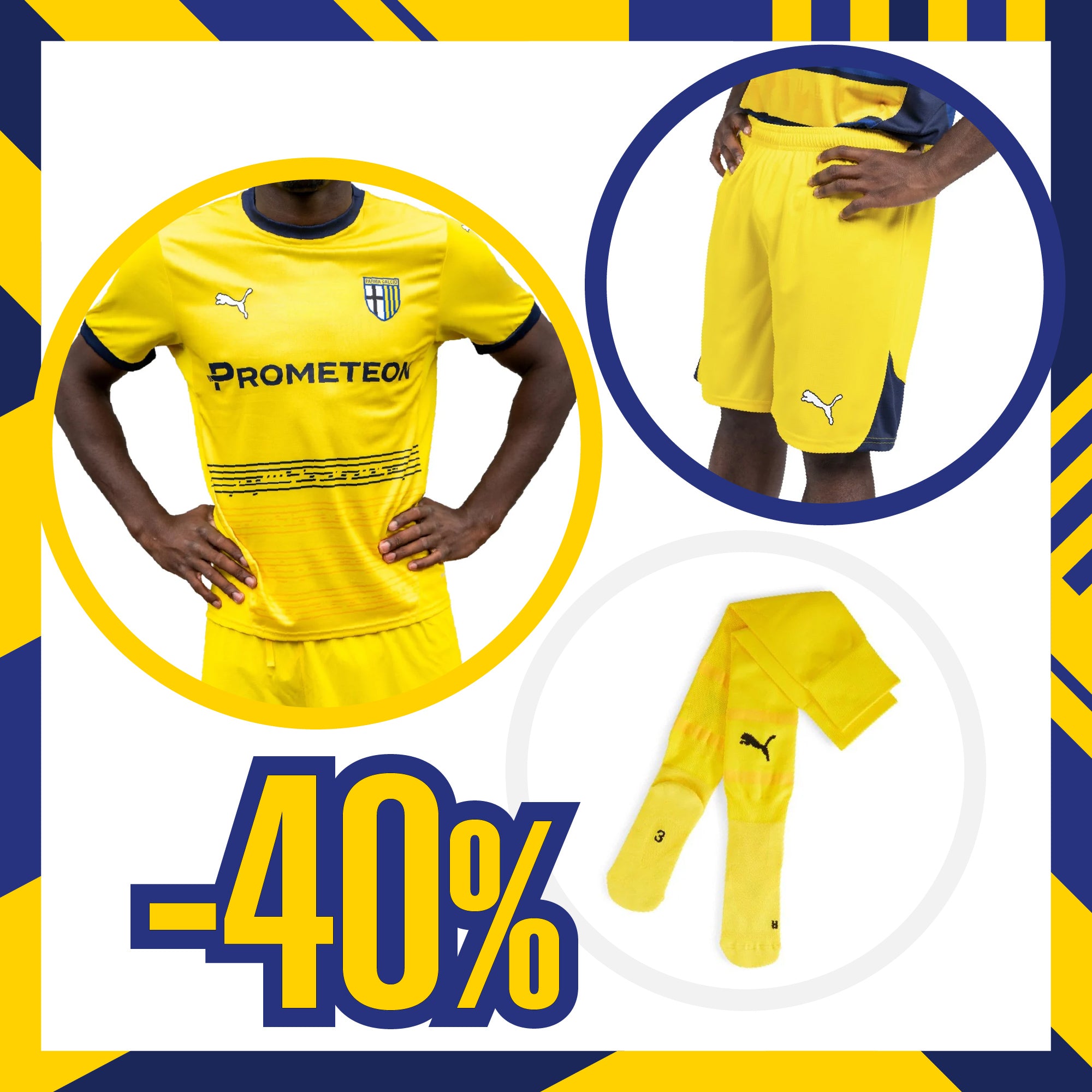 Bundle di prodotti che comprende maglia gara third gialla pantaloncini gara gialli e calzettoni gara gialli