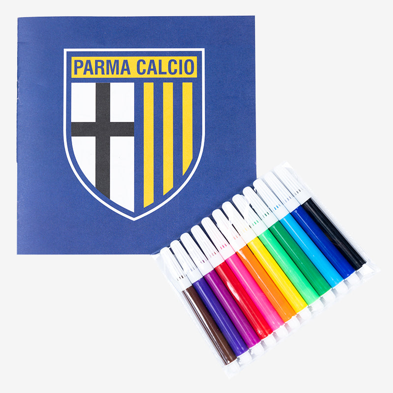Album da colorare con pennarelli Parma Calcio