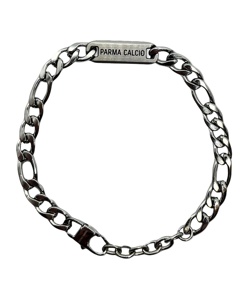 Bracciale in acciaio con scritta Parma Calcio incisa