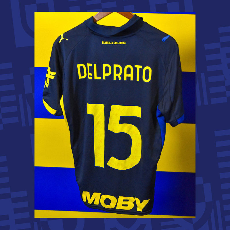 Match Worn by Delprato 15 Parma - Napoli 12/04/2026