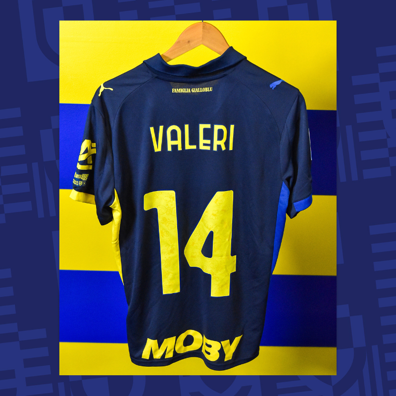 Match Worn by Valeri 14 Parma - Napoli 12/04/2026