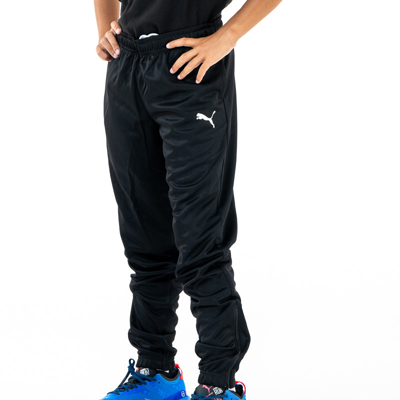 Pantalone Tuta Junior da Allenamento Nero con logo Parma Calcio e Puma