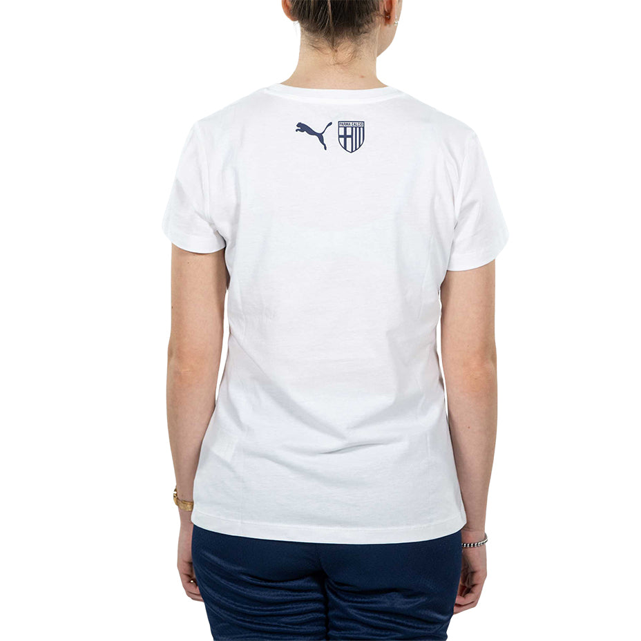 Retro t-shirt Tardini 100 con logo Parma Calcio e Puma