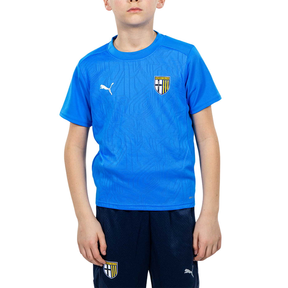 Maglia Training Junior Blu Ignite Parma Calcio con manica corta