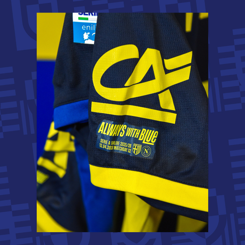 Match Worn by Troilo 37 Parma - Napoli 12/04/2026