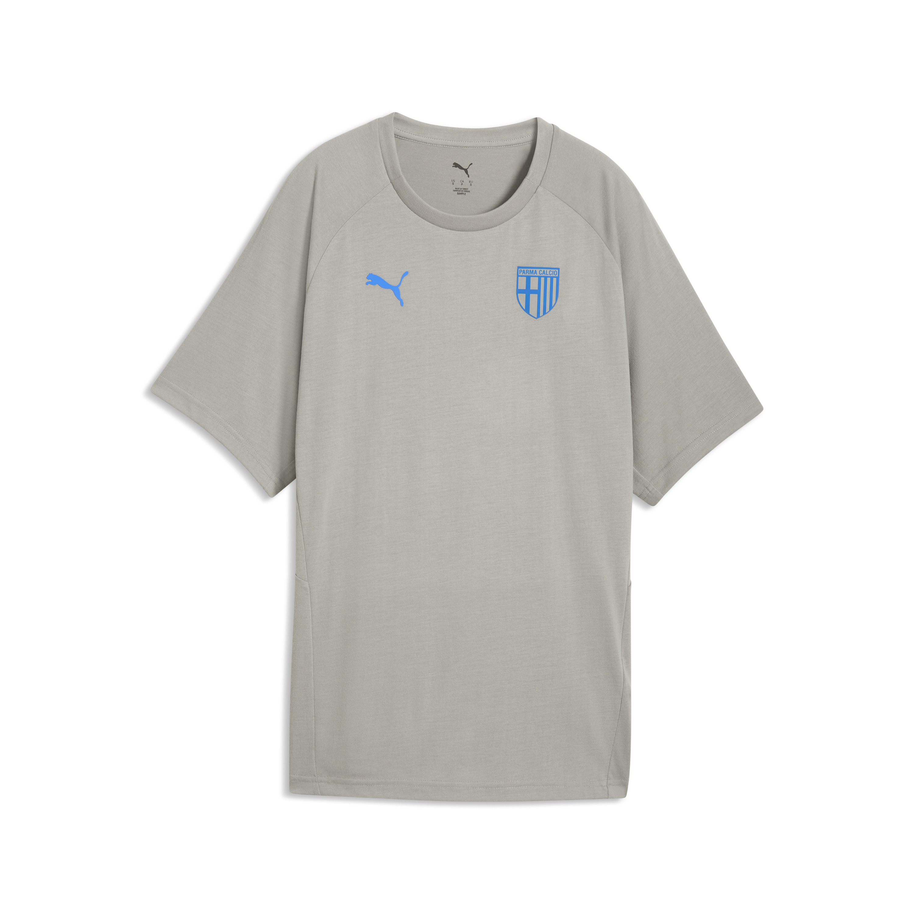 T-Shirt Woman EvoStripe Smokey Gray-Ultra Blue - Parma Calcio