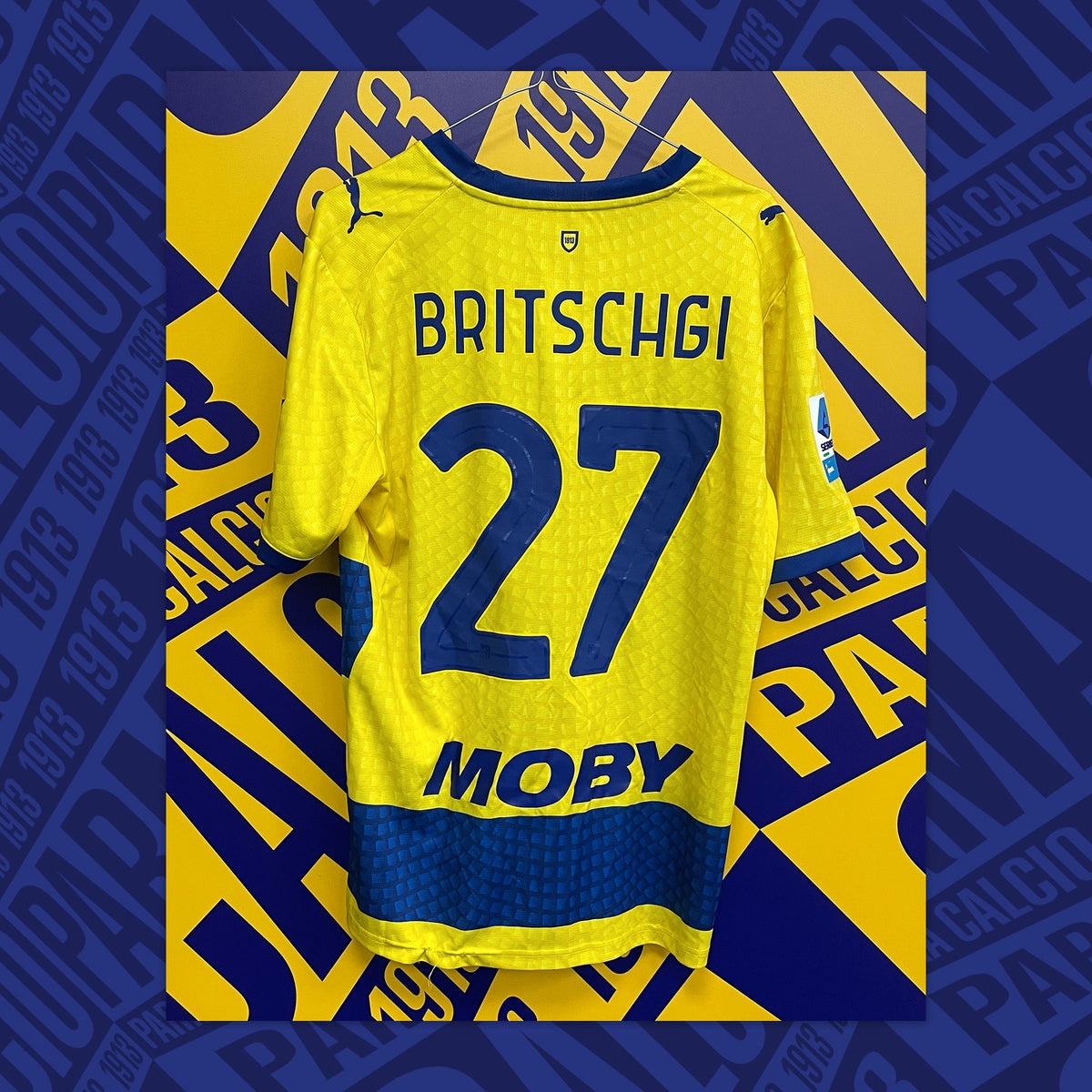 Match Worn by Britschgi 27 Inter - Parma 10/10/2026