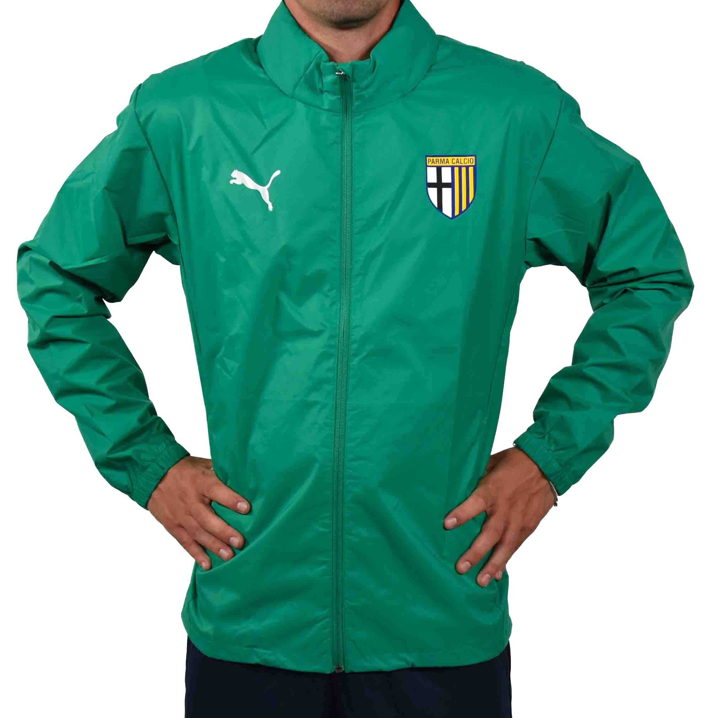 Giubbino Training Antipioggia Sport Green - Parma Calcio
