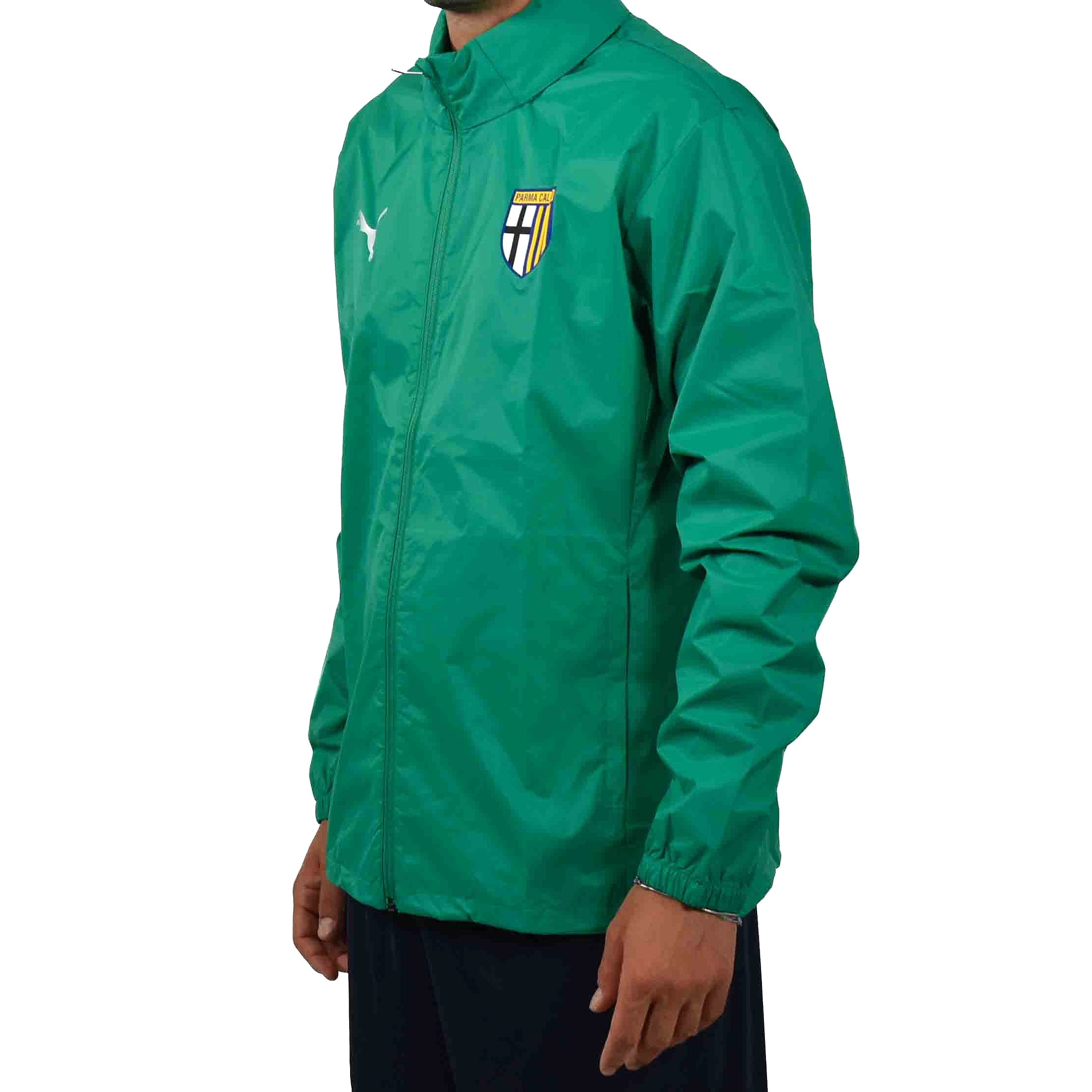 Giubbino Training Antipioggia Sport Green - Parma Calcio