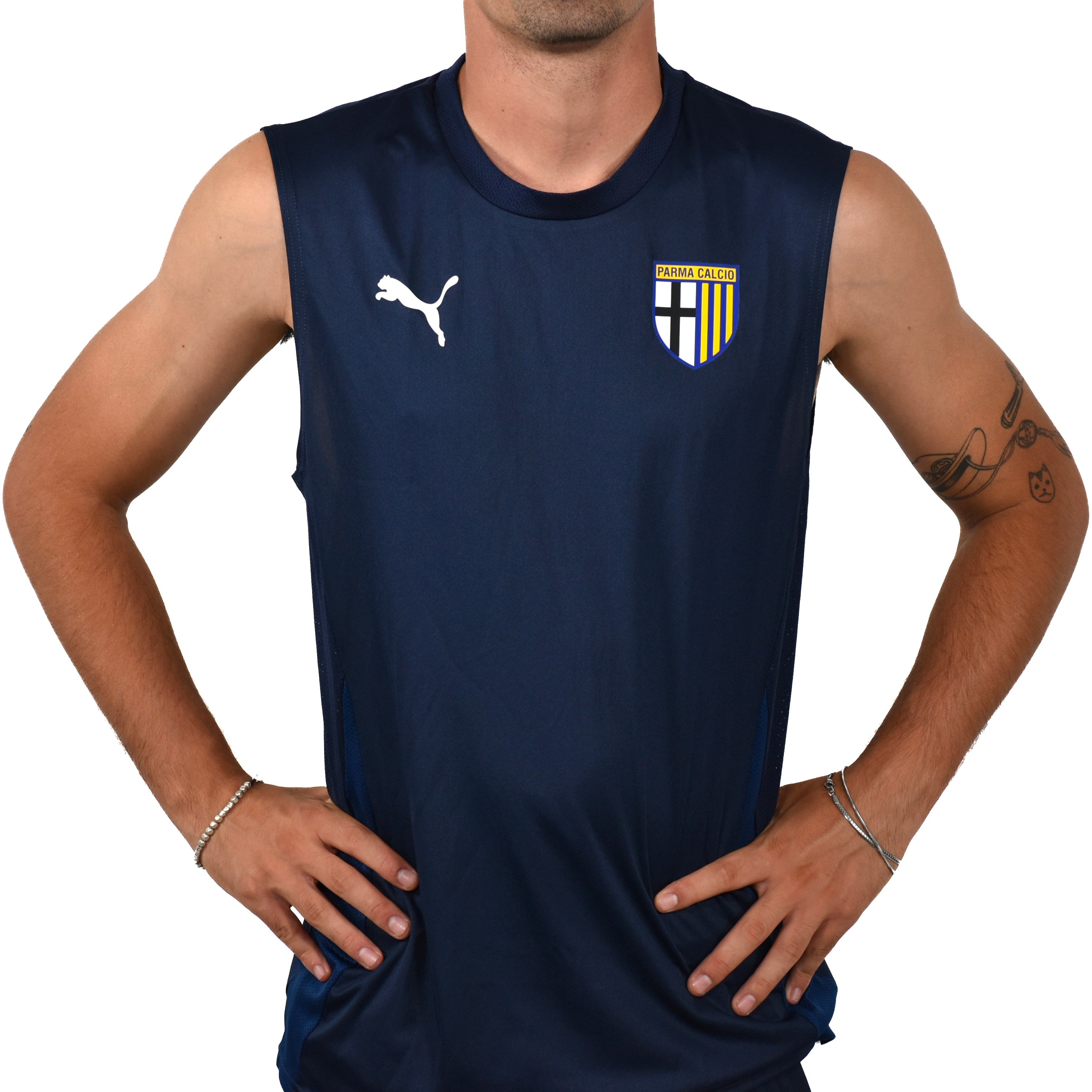 Canotta Training Blu Navy - Parma Calcio
