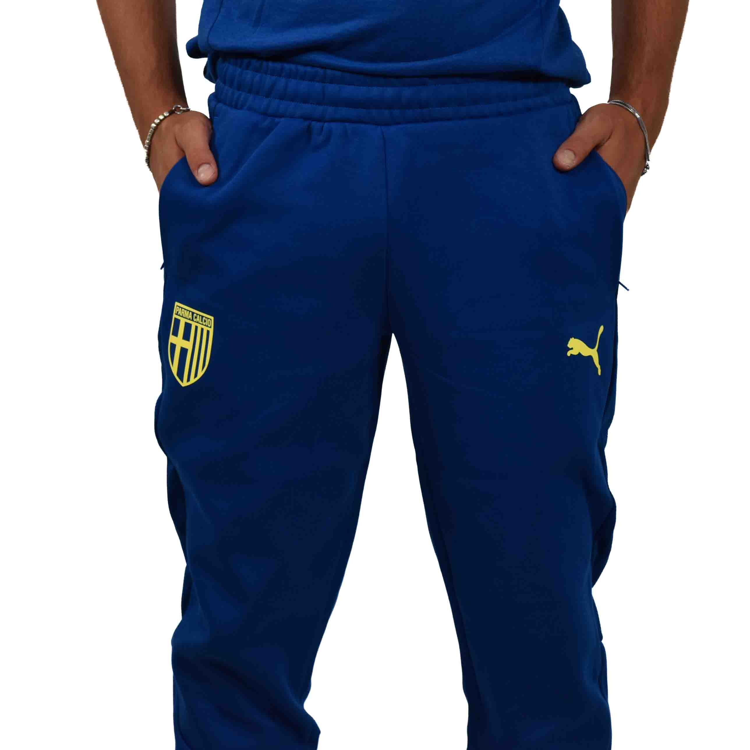 Pantalone EvoStripe Clyde Royal-Lemon Crush - Parma Calcio
