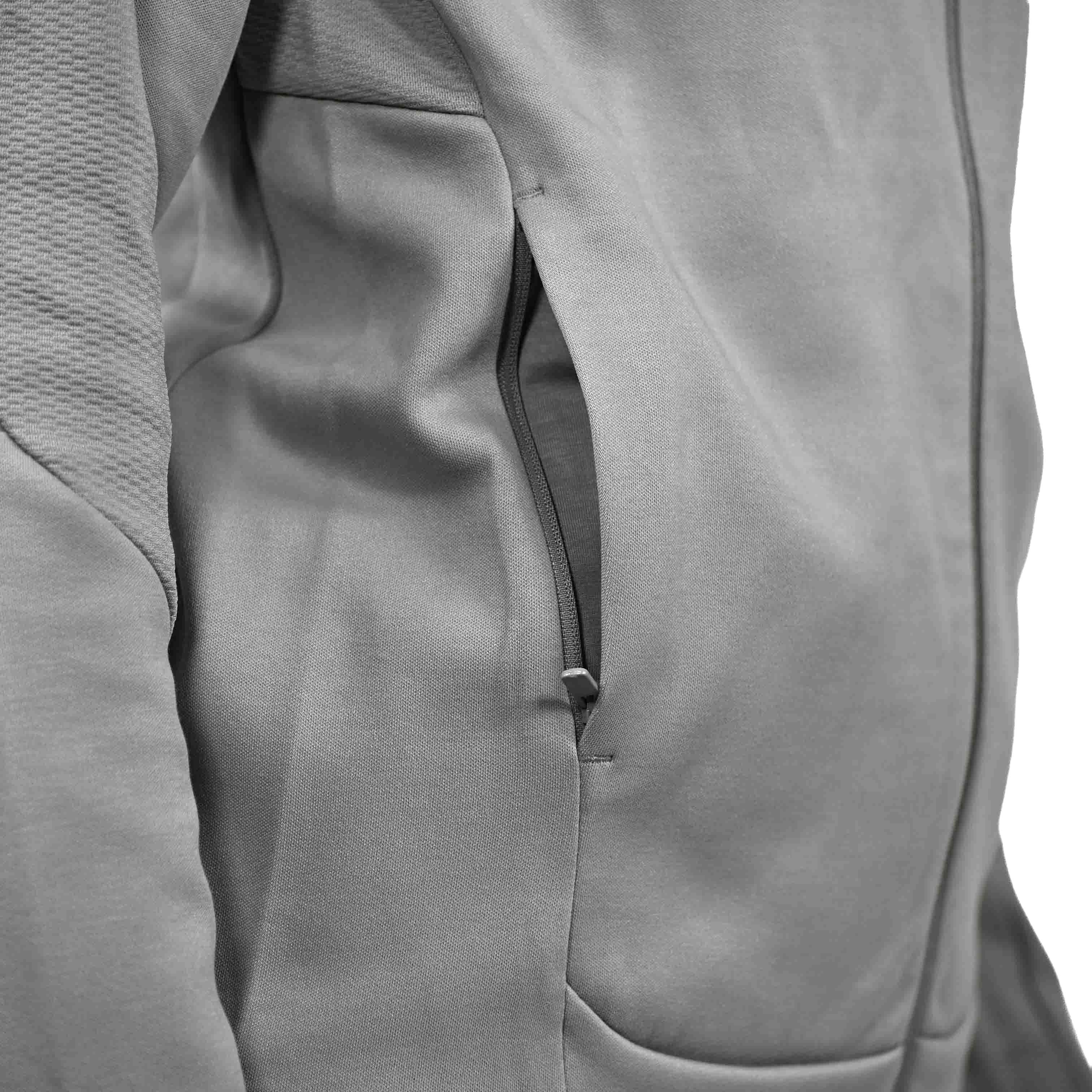 Felpa Woman Hooded Evostripe Zip Smokey Gray-Ultra Blue - Parma Calcio