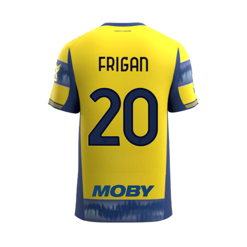 Maglia Junior Gara Parma Calcio Away 25/26 Frigan 20