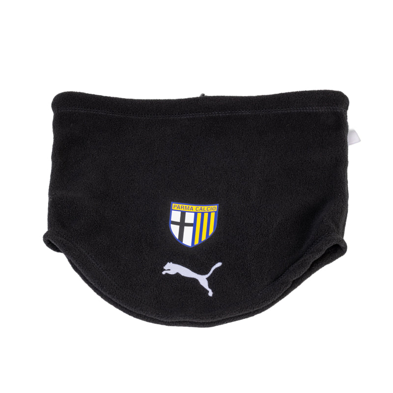 Scaldacollo nero con dettaglio Logo Parma Calcio e logo Puma ricamato