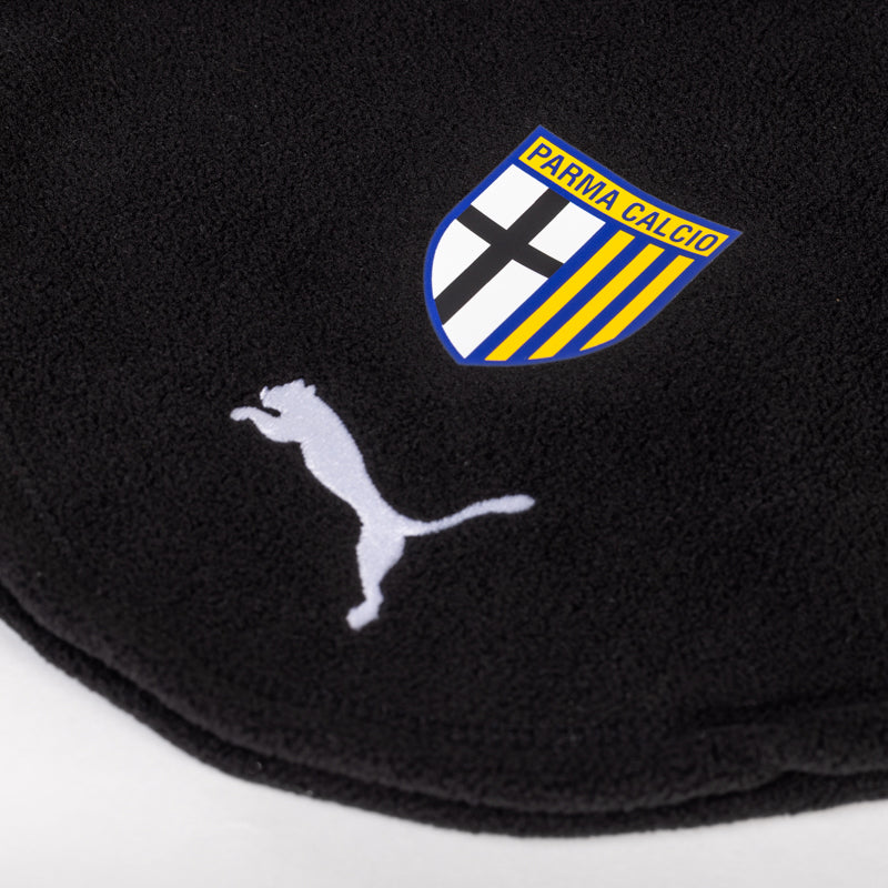 Scaldacollo nero con dettaglio Logo Parma Calcio e logo Puma ricamato