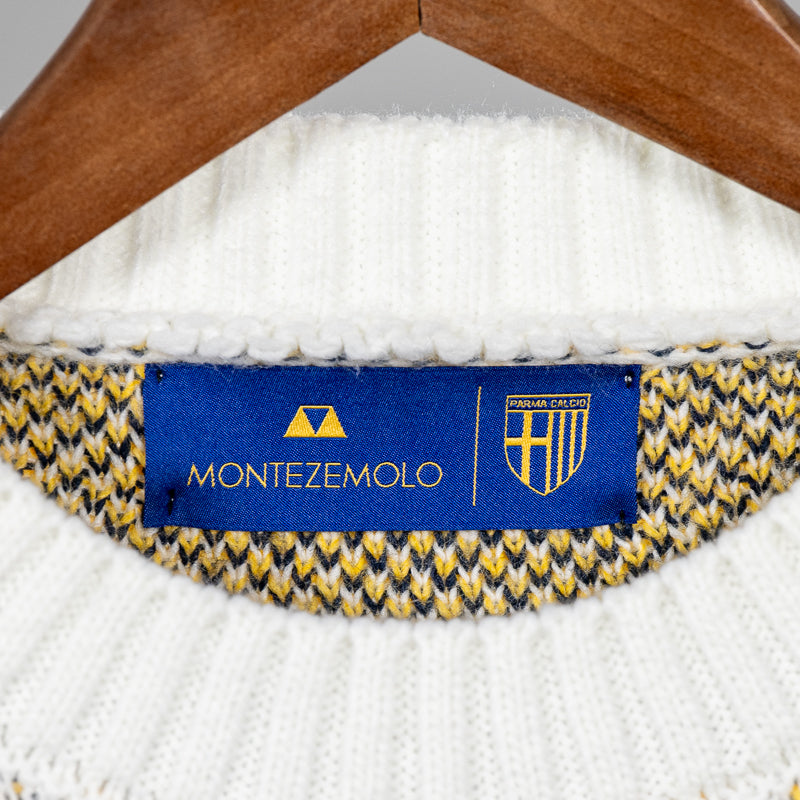 White and Blue Christmas Sweater 25/26 - Parma Calcio