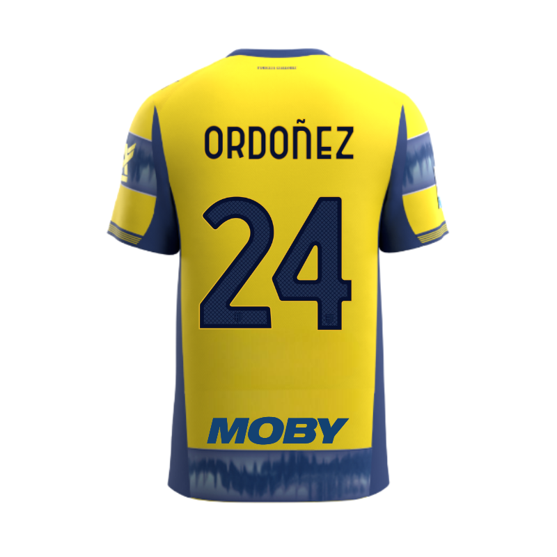 Maglia Junior Gara Parma Calcio Away 25/26 Ordoñez 24
