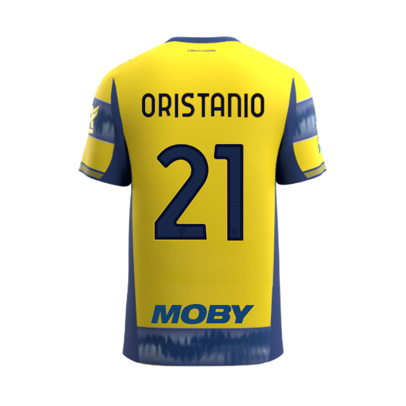 Maglia Junior Gara Parma Calcio Away 25/26 Oristanio 21