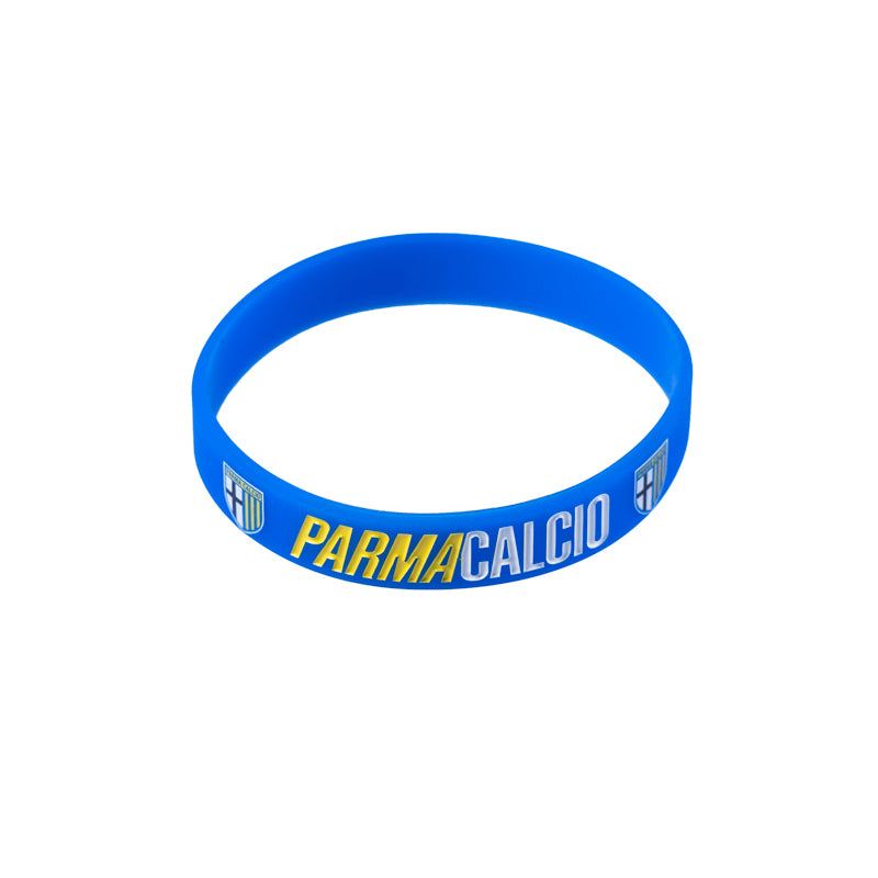 Bracciale in silicone Blu Parma calcio