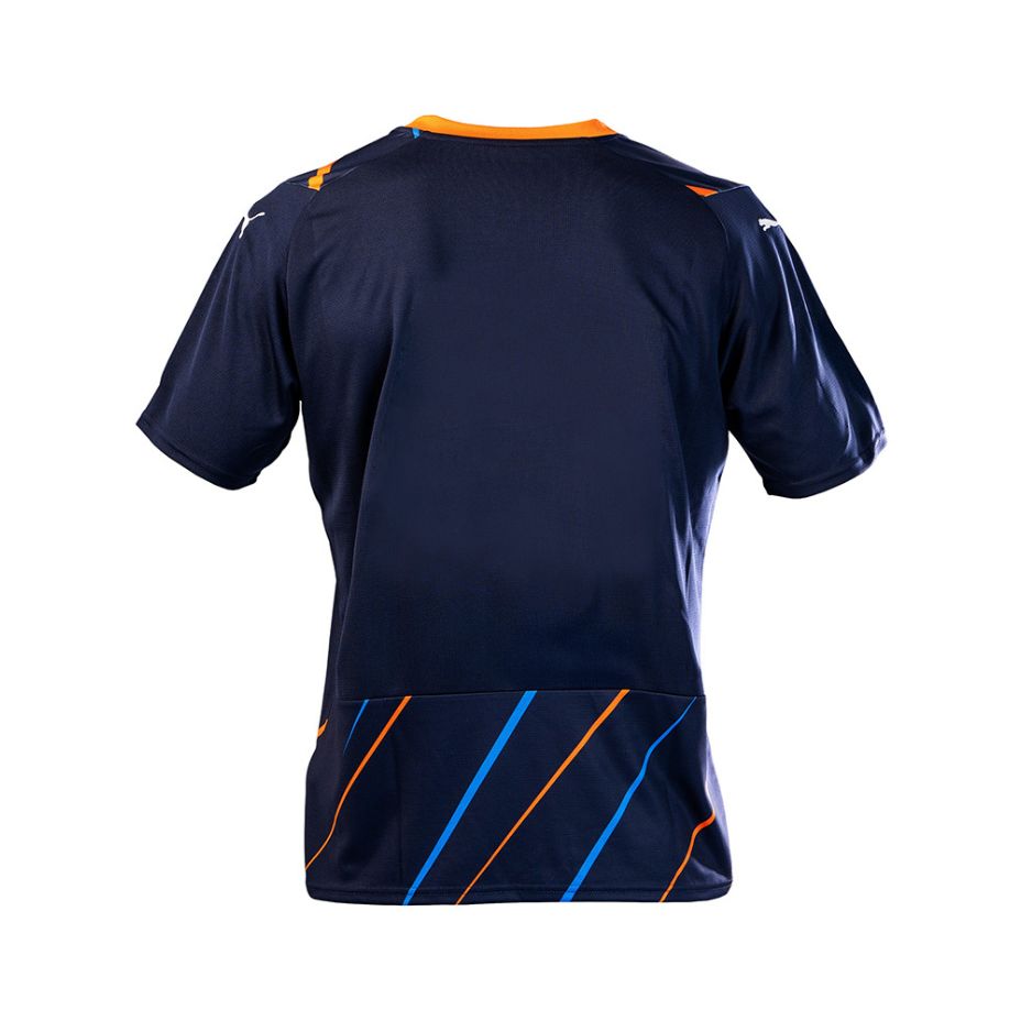 maglia portiere away Parma Calcio con trama a righe sul fronte