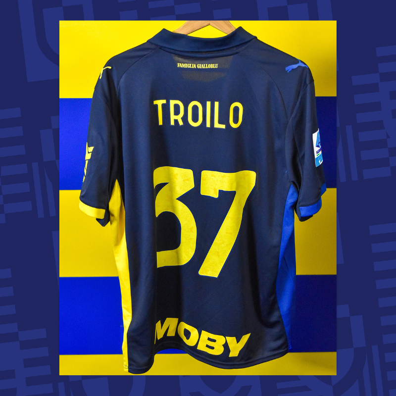 Match Worn by Troilo 37 Parma - Napoli 12/04/2026