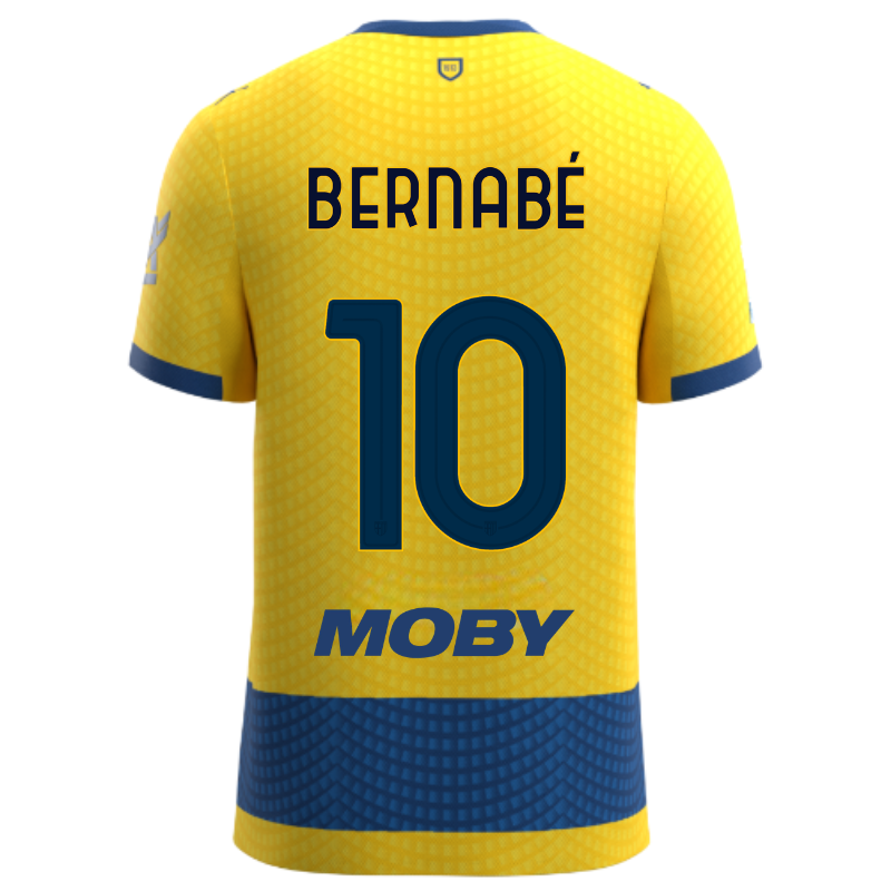 Maglia Parma Calcio Gara Away 26/27 Bernabé 10