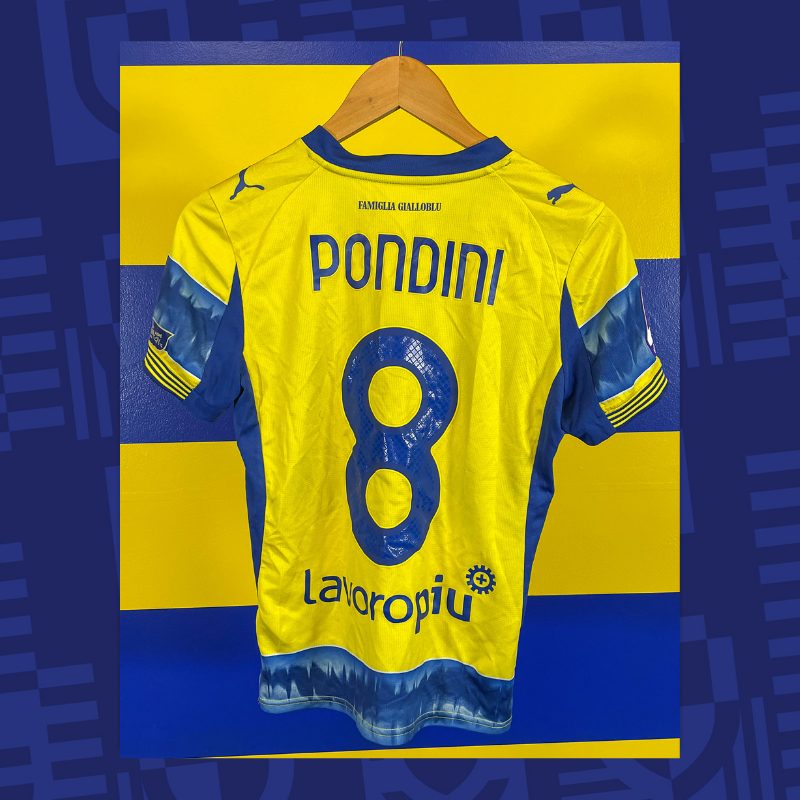 Match Worn by Pondini 8 Lazio W. - Parma 14/12/2025