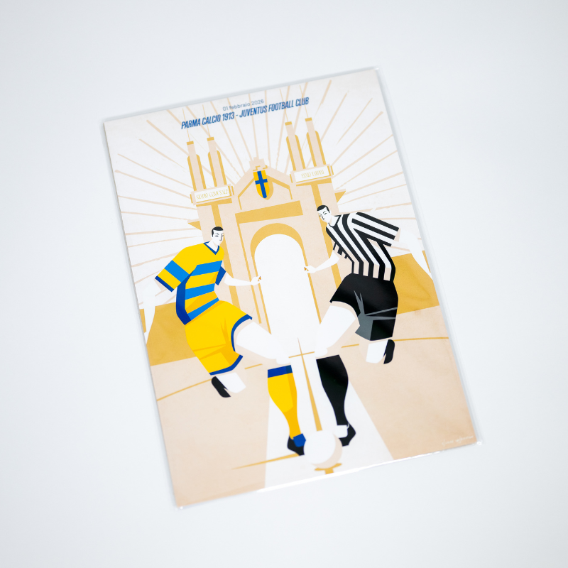 Illustrazione The Parmigianer match Parma - Juventus 01/02/2026