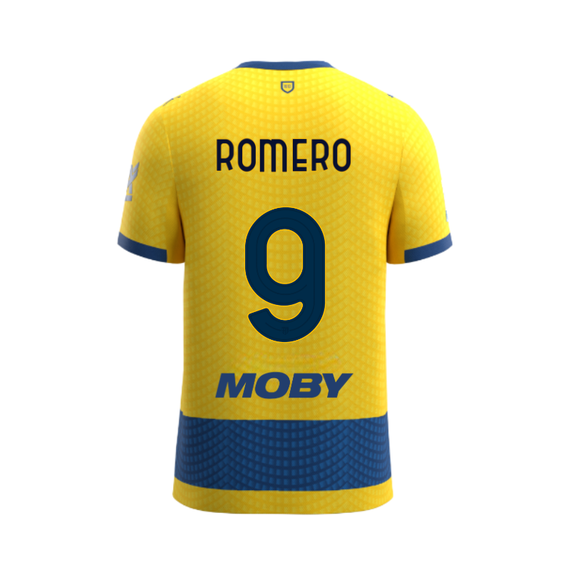 Maglia Junior Parma Calcio Gara Away 26/27 Romero 9