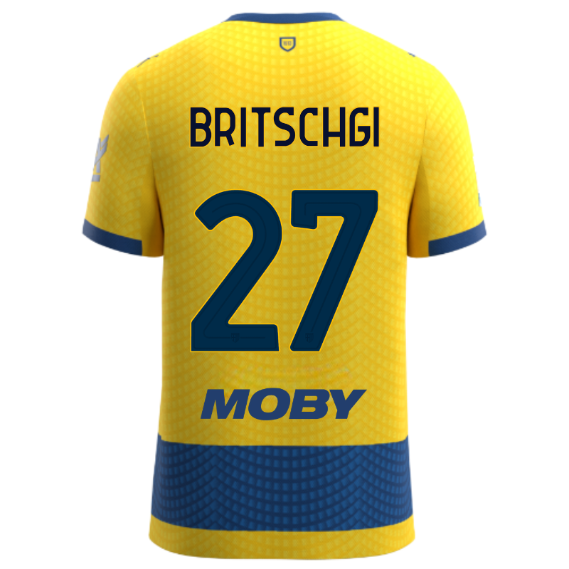 Maglia Parma Calcio Gara Away 26/27 Britschgi 27