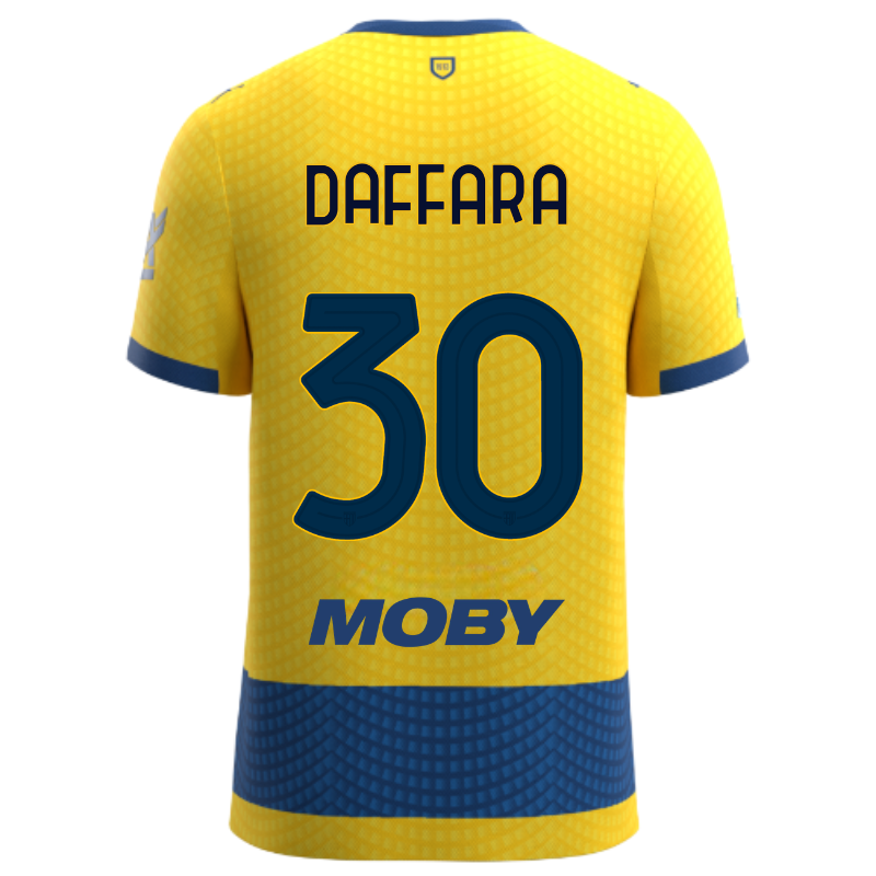 Parma Calcio 26/27 Away Match Jersey Daffara 30