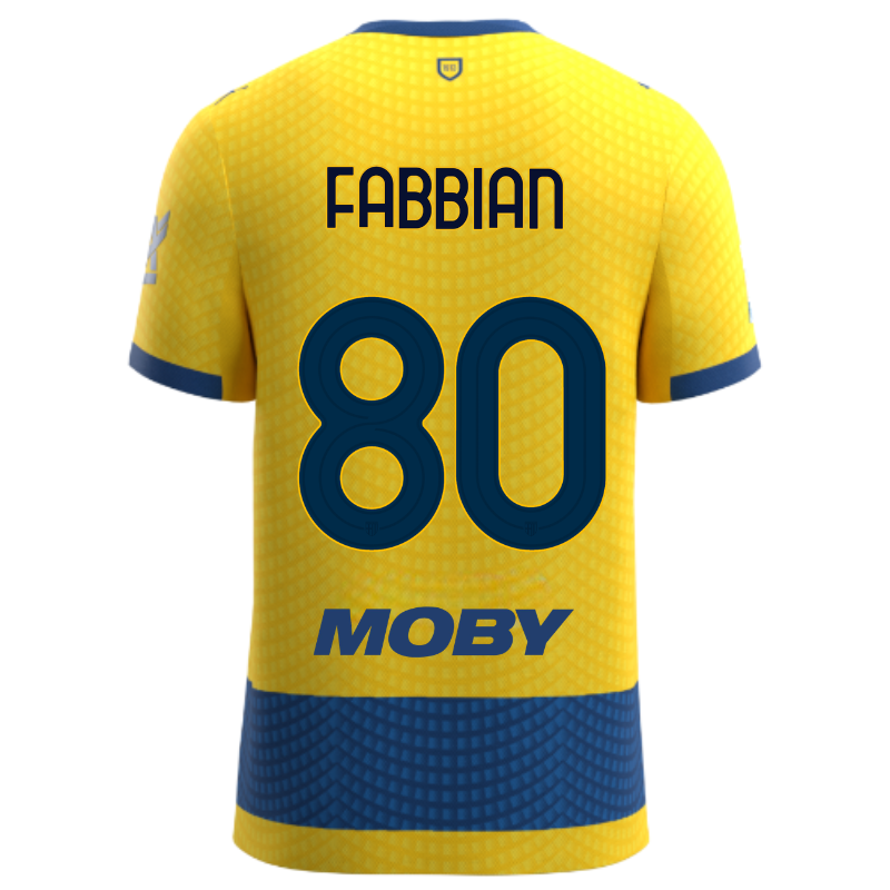 Maglia Parma Calcio Gara Away 26/27 Fabbian 80