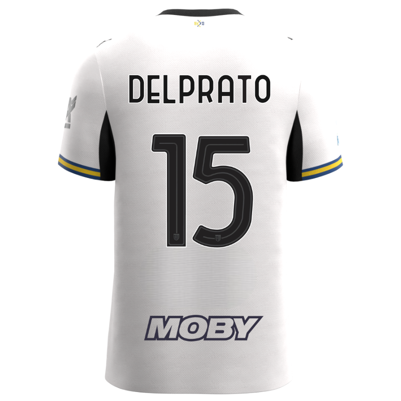 Maglia Parma Calcio Gara Home 26/27 Delprato 15