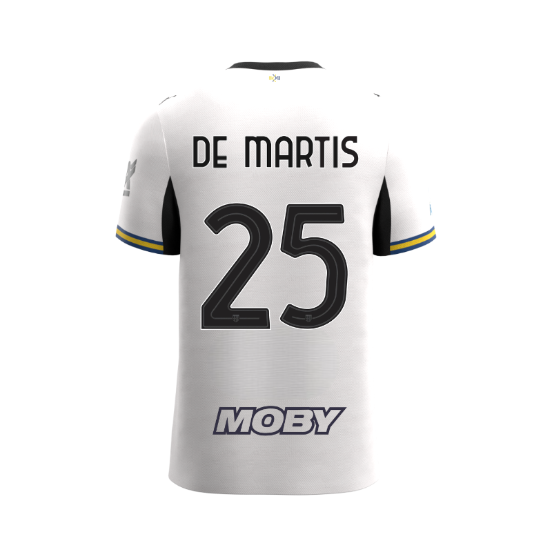 Parma Calcio 26/27 Junior Home Match Jersey De Martis 25