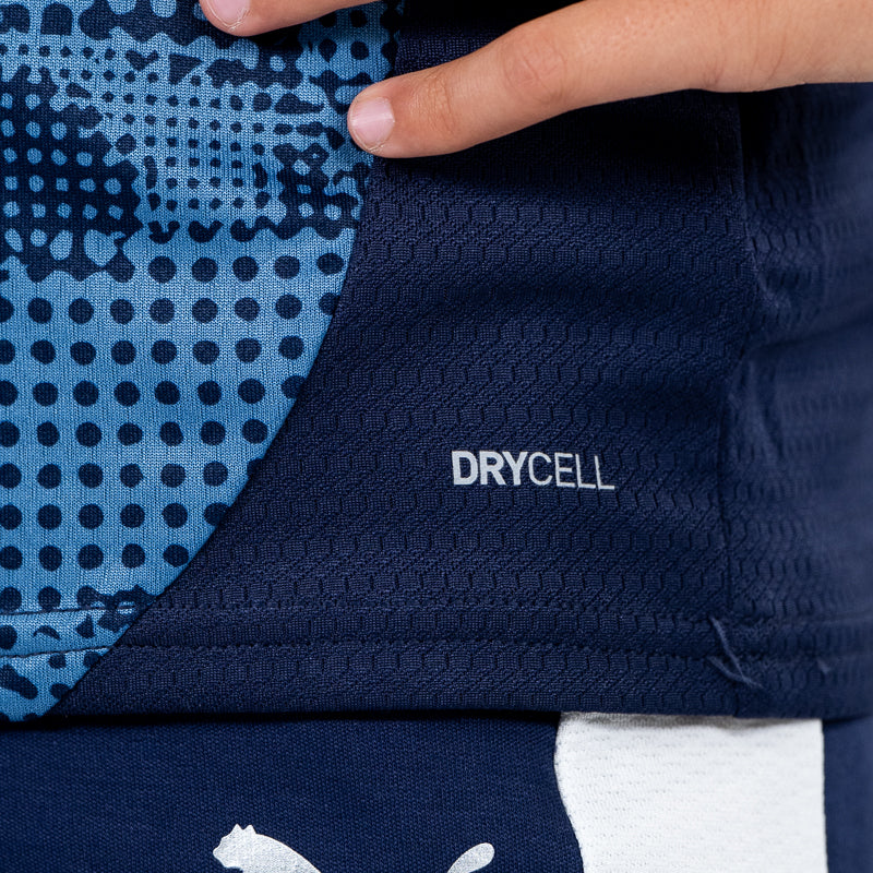 Dettaglio scritta Drycell maglia Training Junior