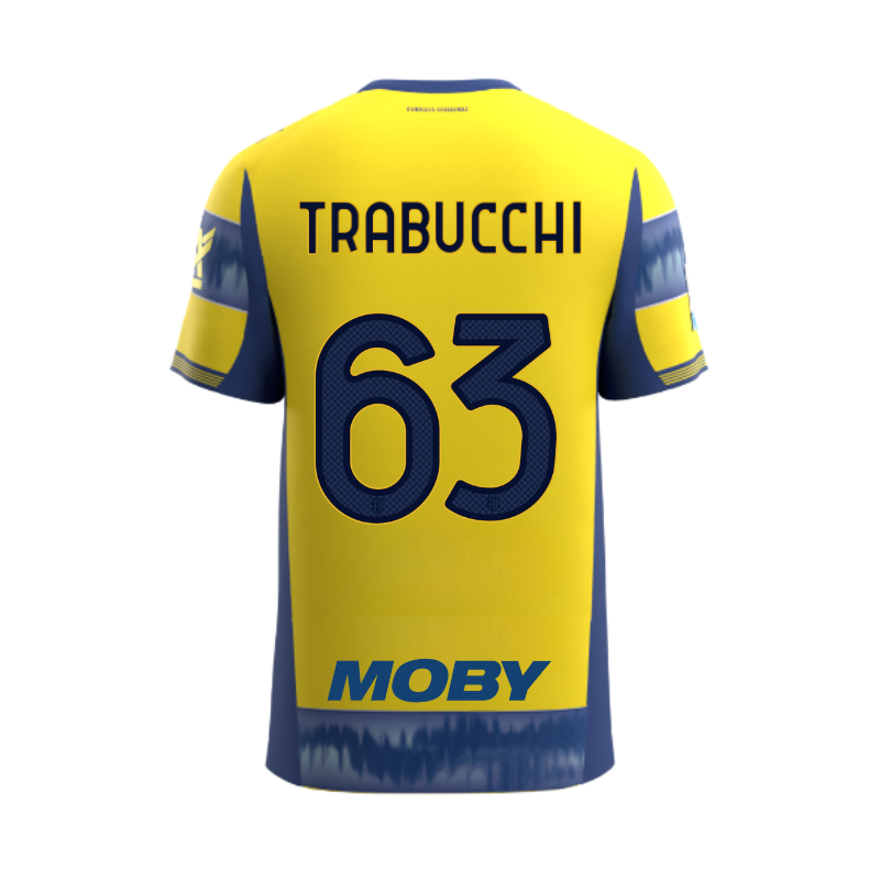 Maglia Junior Gara Parma Calcio Away 25/26 Trabucchi 63