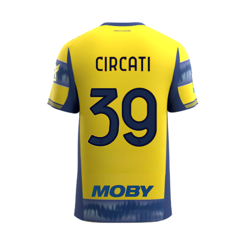 Maglia Junior Gara Parma Calcio Away 25/26 Circati 39