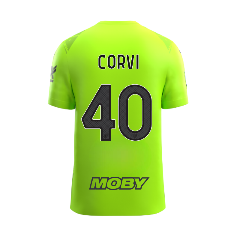 Maglia Junior Gara Portiere Parma Calcio Green Glare 25/26 Corvi 40