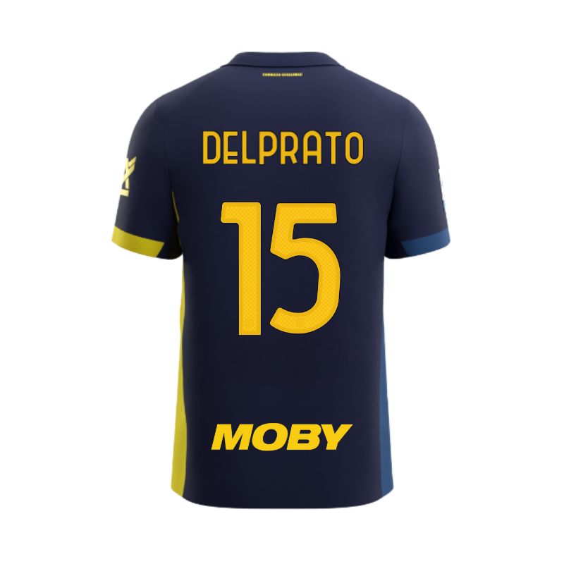 Maglia Junior Gara Parma Calcio Fourth 25/26 Delprato 15