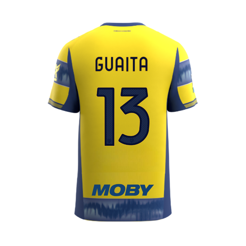 Junior Away Match Jersey Parma Calcio 25/26 Guaita 13