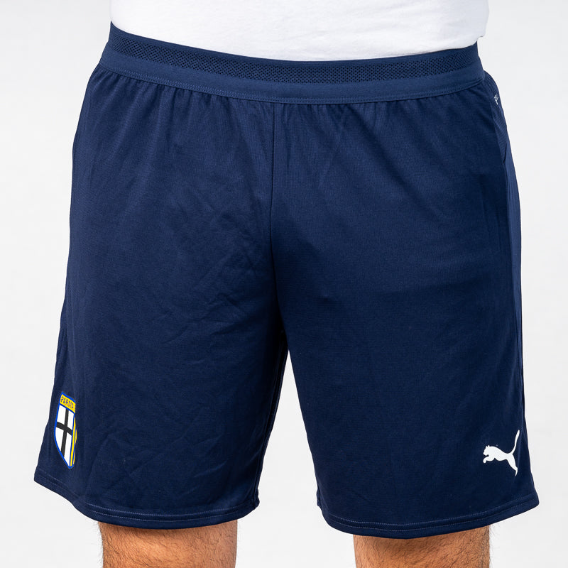 Navy Blue Player Training Shorts - Parma Calcio