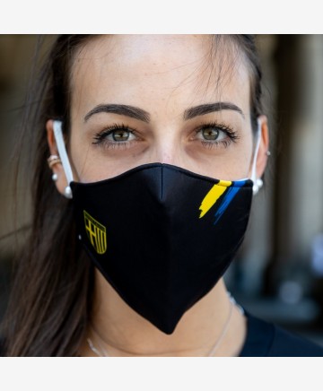 Parma Calcio Face Mask Black