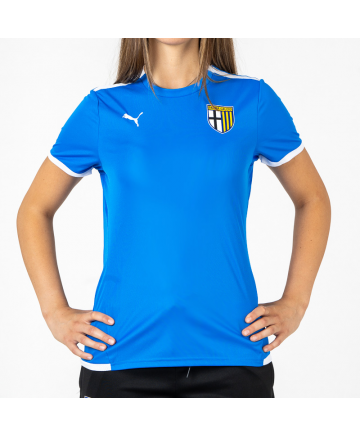 T-shirt Woman White Parma Blue - Calcio Electric