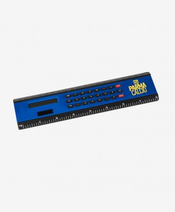 Ruler with calculator