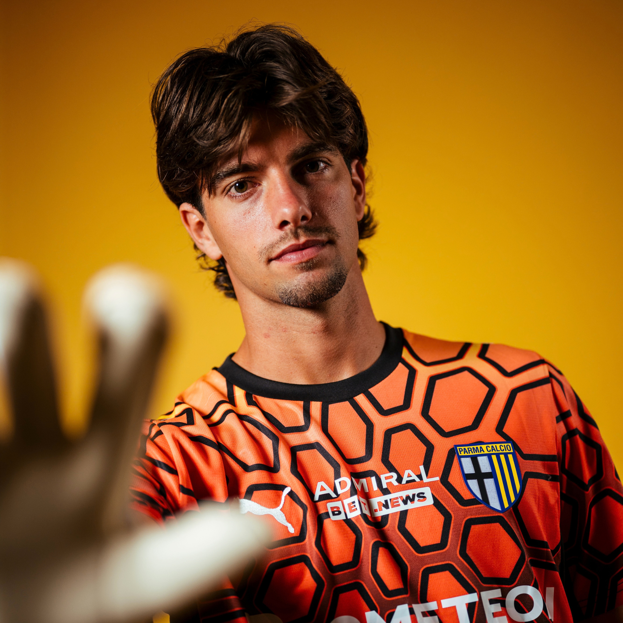 Foto con giocatore Parma Calcio Corvi 40