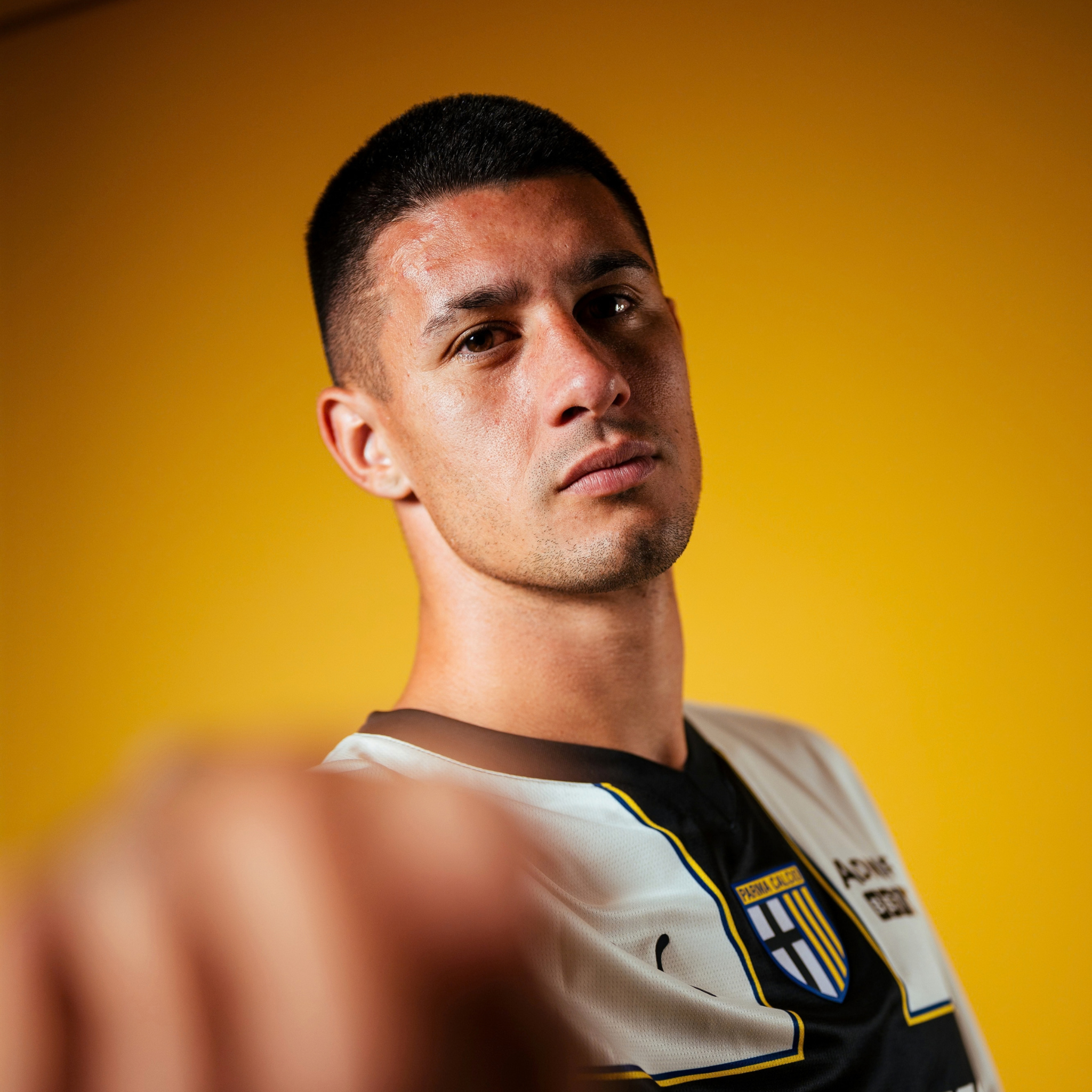 Foto con giocatore Parma Calcio Valeri 5