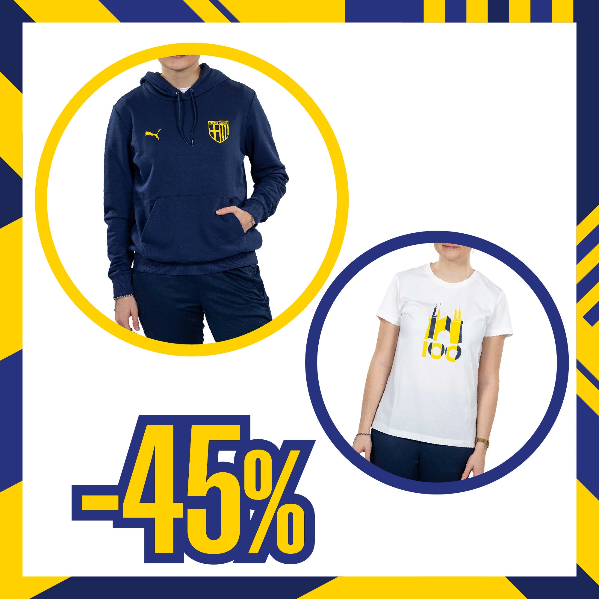 パーカーセット TARDINI 100 + Tシャツ TARDINI 100 レディース