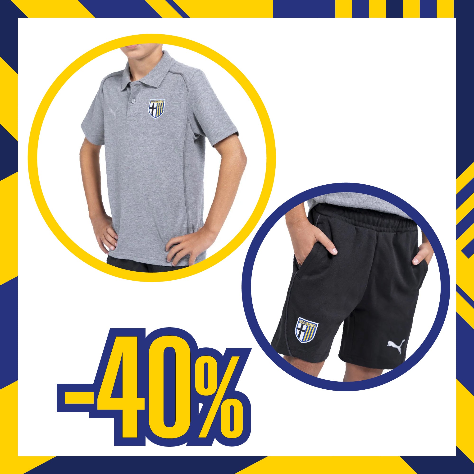 BUNDLE POLO CASUALS + BERMUDA CASUALS JUNIOR