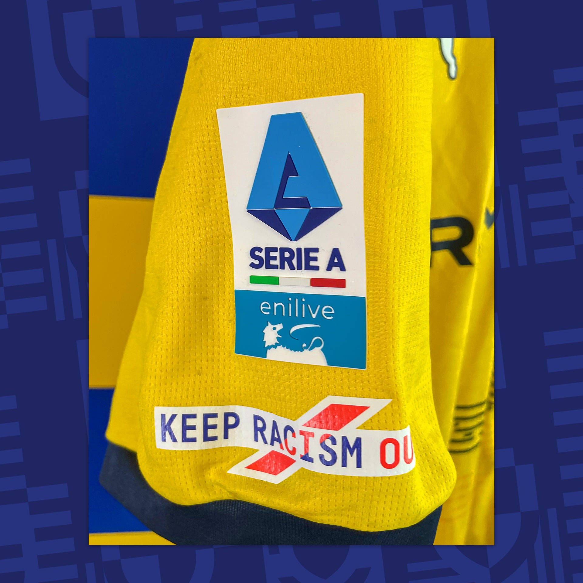 Match Worn by Valenti 5 Hellas Verona - Parma 31/03/2025